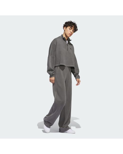 Adidas Gray Essentials+ Sweatshirt