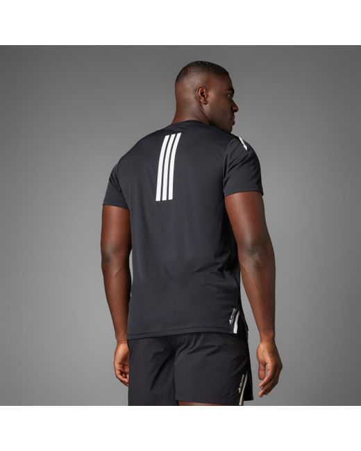 Adidas Blue Designed For Training Pro-Series Tee for men