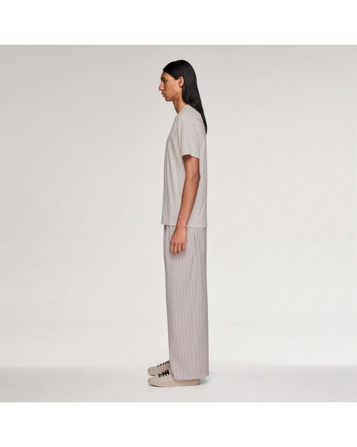Adidas Multicolor Y-3 Sport Uniform Pinstripe Track Trousers