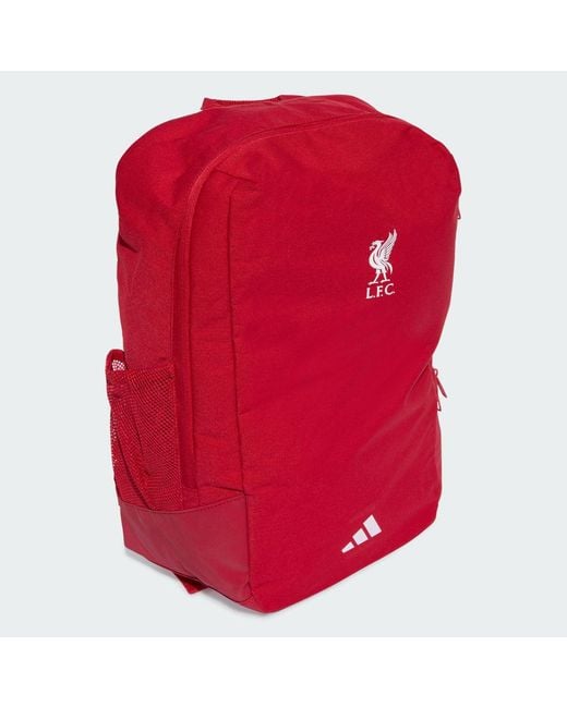 Adidas Red Liverpool Fc Backpack