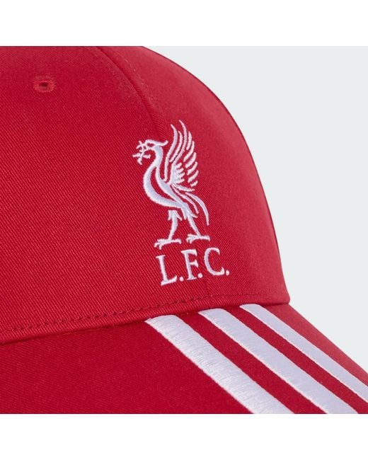 Adidas Red Liverpool Fc Baseball Cap