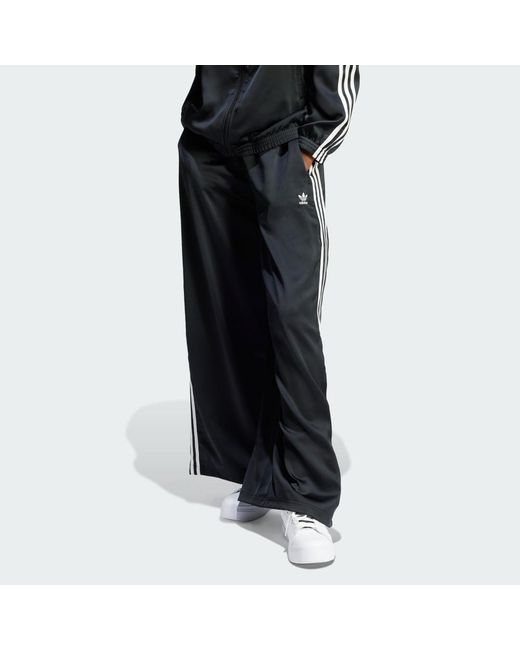 Satin Wide Leg di Adidas in Black