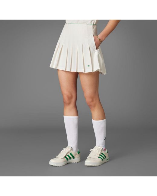 Adidas Gray Originals Pleated Skirt