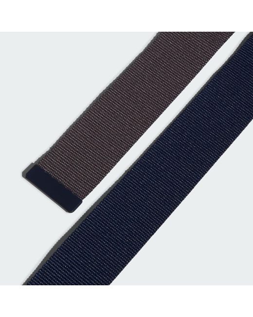 Adidas Blue S Golf Webbing Belt Coll Navy/grey S for men