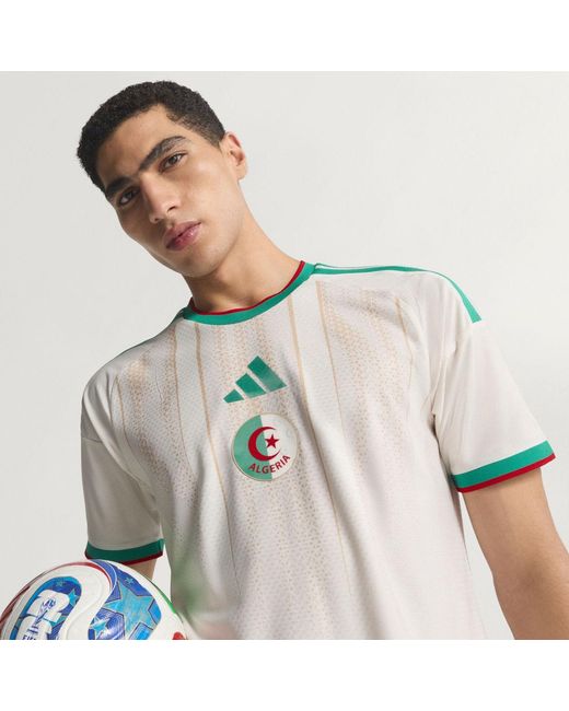Adidas Multicolor Algeria 26 Home Authentic Jersey for men