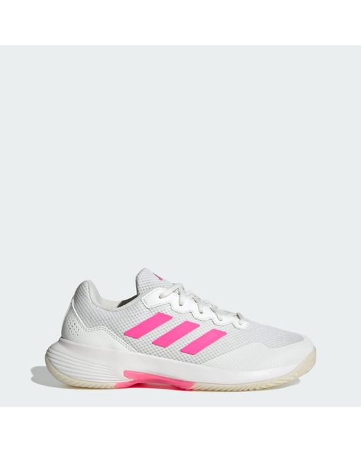 Adidas Pink Gamecourt 2.0 Tennis Shoes