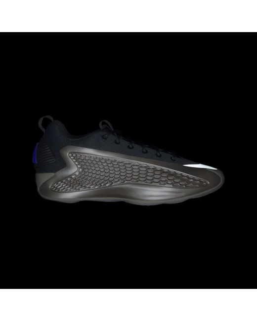 Adidas Black Anthony Edwards 1 Low Trainers