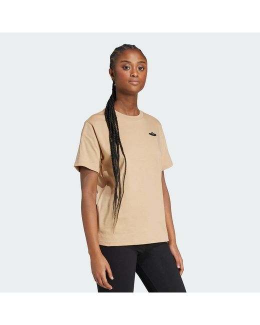 Adidas Natural Slide Graphic T-Shirt