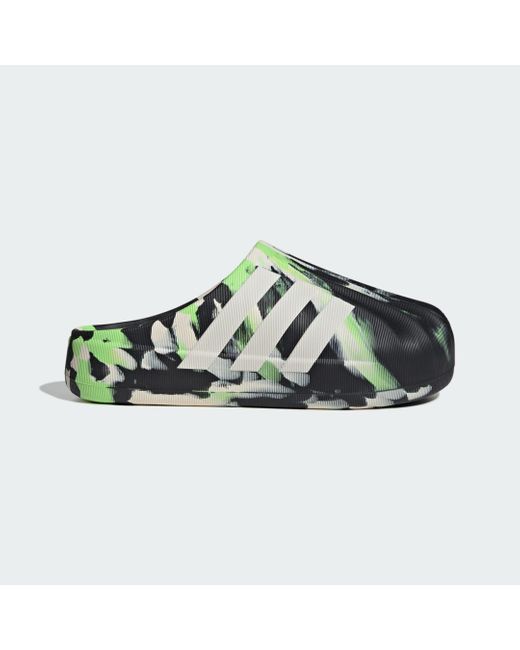 Adidas Green Adifom Superstar Low Mules for men