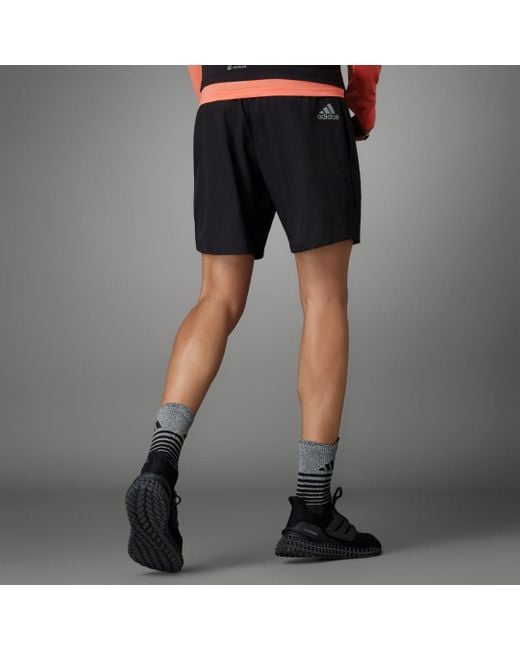 Adidas Black Run It Shorts for men