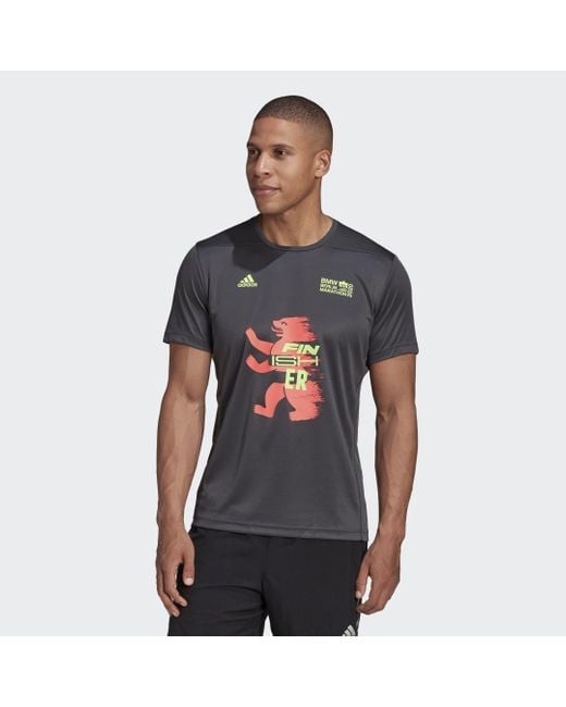 adidas Berlin Marathon Event T Shirt in Grau fur Herren Lyst DE