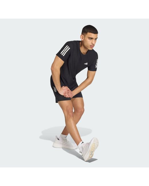 Adidas Gray Own The Run T-shirt for men