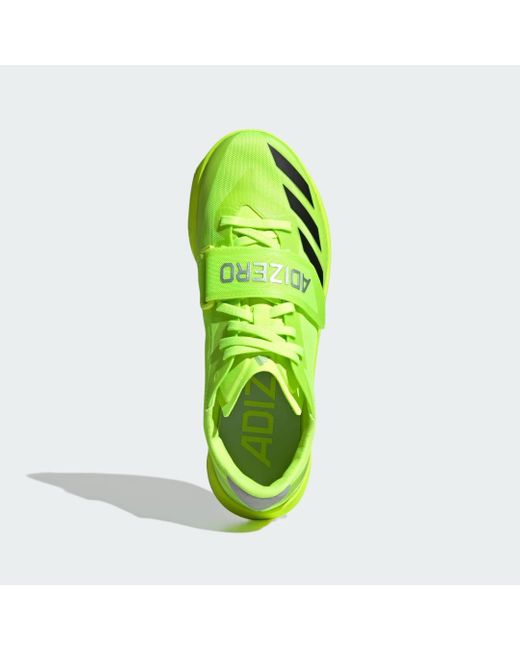 Adidas Green Adizero Tj/Pv Track And Field Shoes