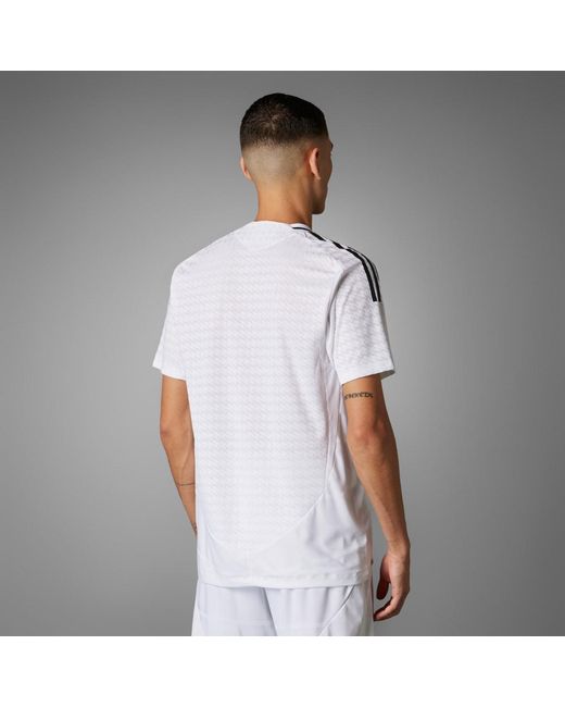 Adidas Gray Real Madrid 24/25 Home Authentic Jersey for men