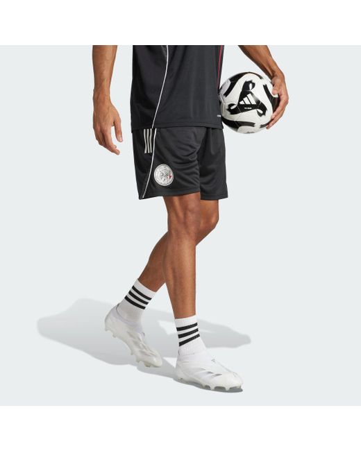 Short Da Allenamento Tiro 25 Competition Ajax di Adidas in Black da Uomo