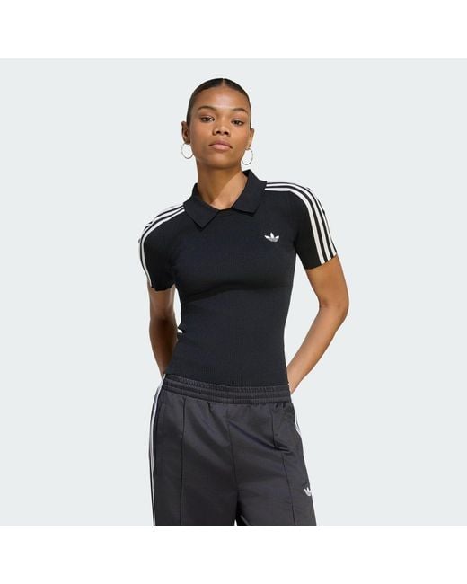 Adidas Blue Tech Rib Cali Tee