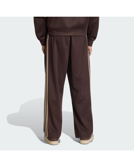 Adidas Black Adicolor Loose Tracksuit Bottom for men