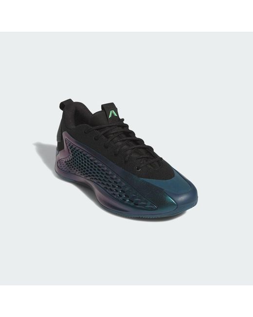 Adidas Blue Anthony Edwards 1 Low Trainers