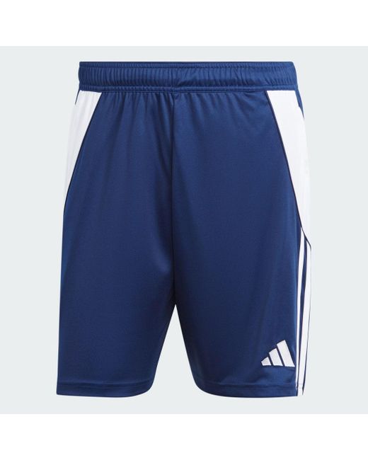 Adidas Blue Tiro 24 Training Shorts for men