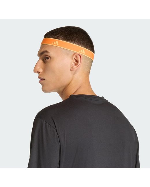 Adidas Blue Multiple Width Training Haarbänder, 3Er-Pack