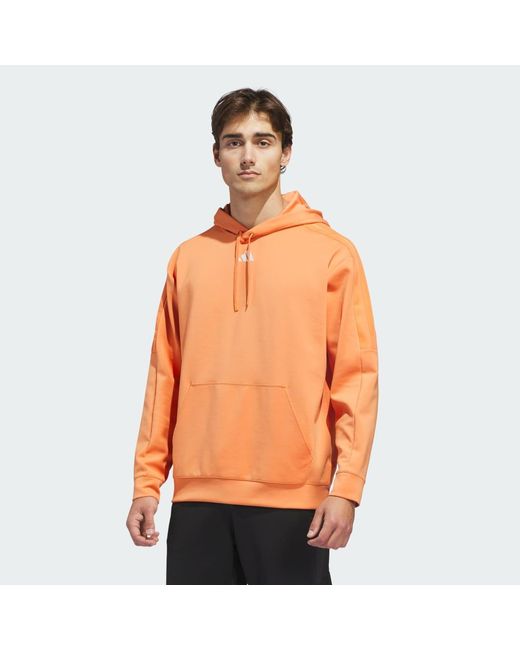 Adidas Orange Beyond The Course Hoodie for men