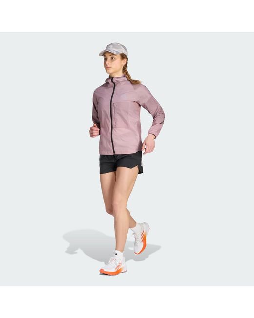 Adidas Originals Purple Jacket Adidas Terrex Xperior Clima365 Light Windweave Jacket Magic Mauve