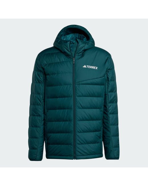 Chaqueta Ligera De Plumón Con Capucha Terrex Multi Climawarm Adidas de hombre de color Green