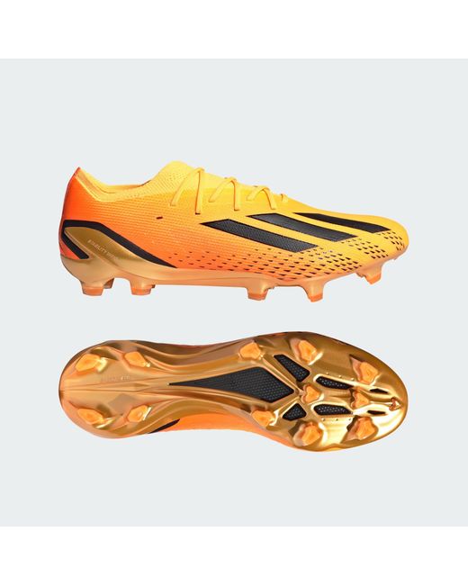 Adidas Orange X Speedportal+ Firm Ground Boots