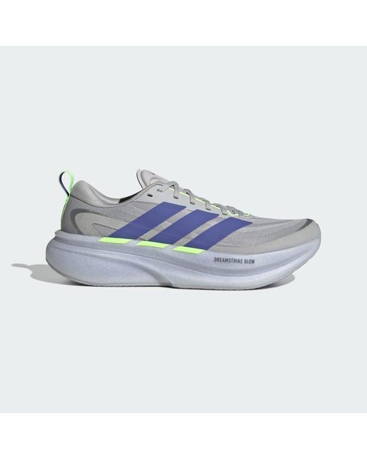 Adidas Blue Supernova Glide Running Shoes for men