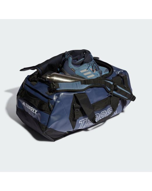 Adidas Blue Terrex Rain.rdy Expedition Duffel Bag Medium - 70l