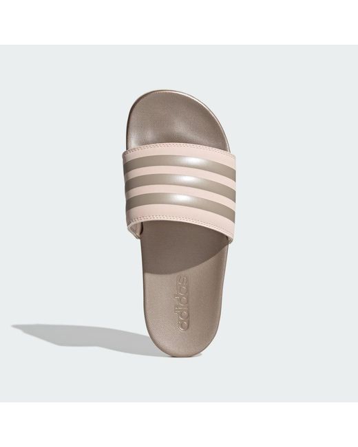 Adidas Pink Adilette Comfort Slides