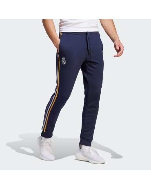 Adidas Blue Real Madrid Sweat Pants for men