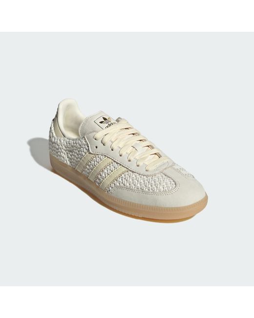 Adidas White Samba Og Shoes