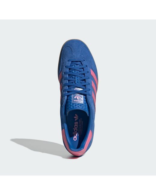 Adidas Blue Gazelle Indoor Shoes