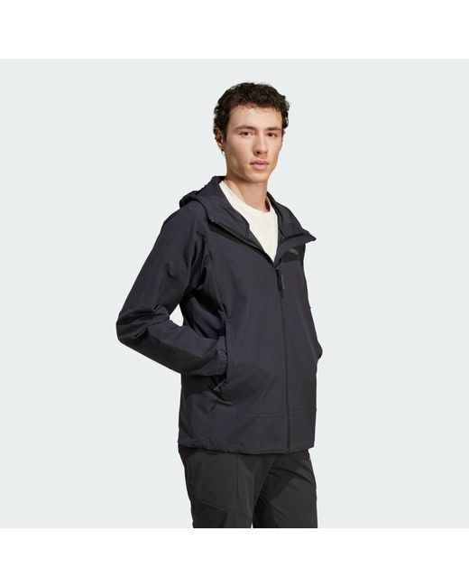 Adidas Blue Wind.Rdy Softshell Jacket for men
