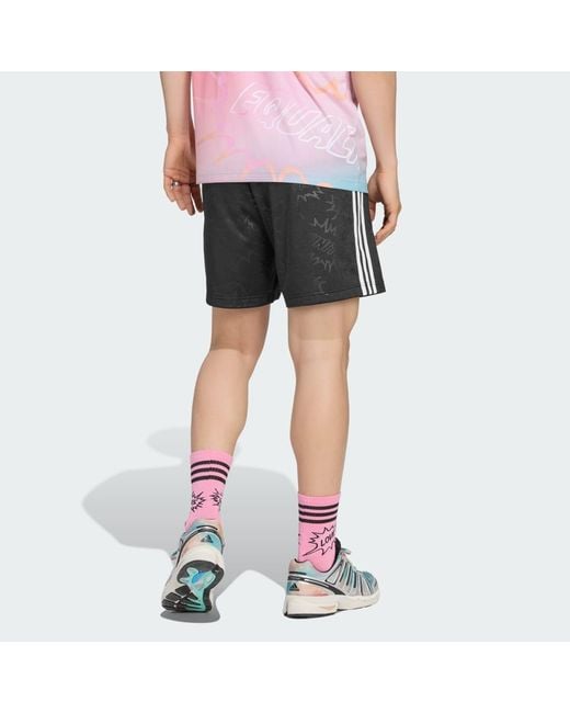 Adidas Pink Love Unites Emb 3S Shorts