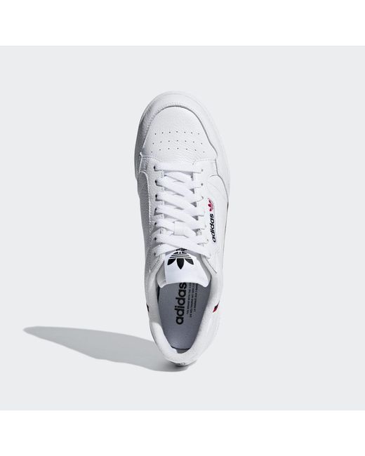 Adidas White Continental 80 Sneakers