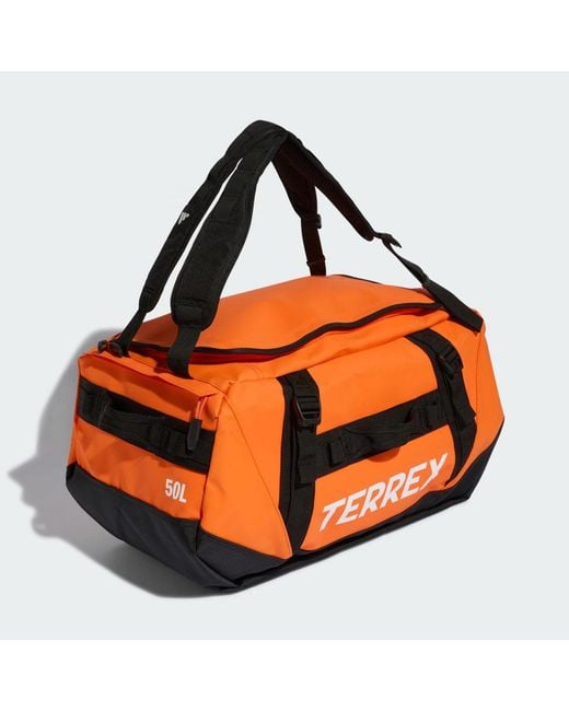 Adidas Orange Terrex Xperior Expedition Duffel 50L