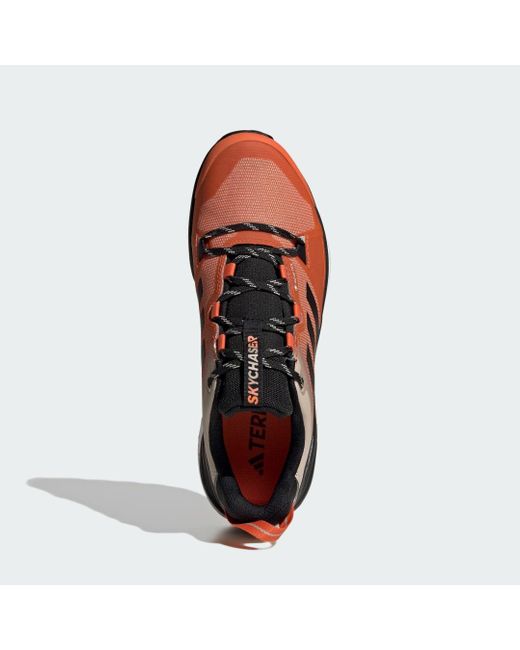 Adidas Orange Terrex Skychaser Gore-tex Hiking Shoes 2.0
