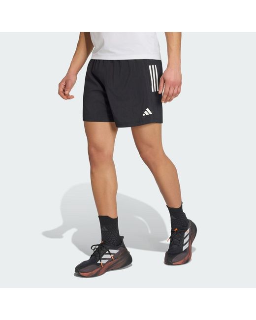 Adidas Black Own The Run Shorts for men