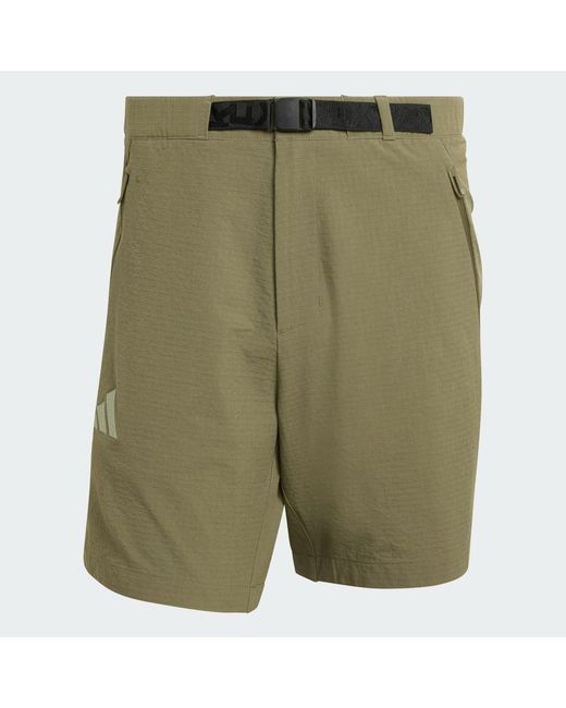 Adidas Green Terrex Xperior Clima365 Mid Shorts for men