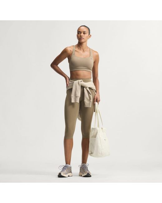 Adidas Green Optime Workout Medium Support Bra