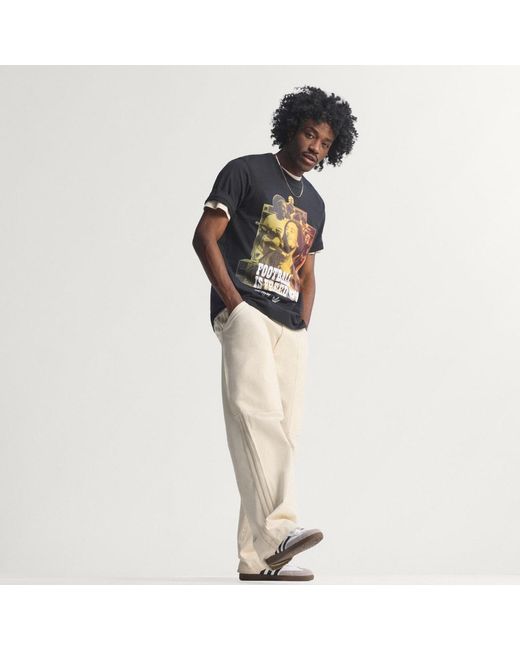 Adidas White Bob Marley Originals T-Shirt for men