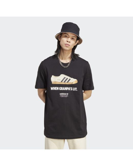 Adidas Graphics New Age T-Shirt in Black für Herren