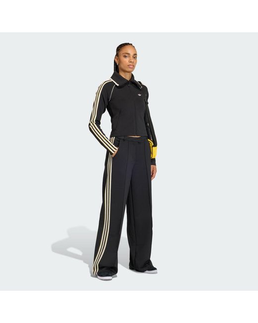 Adidas Black Sport Tailored Tracksuit Bottoms