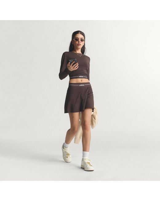Hyperglam Skort di Adidas in Black
