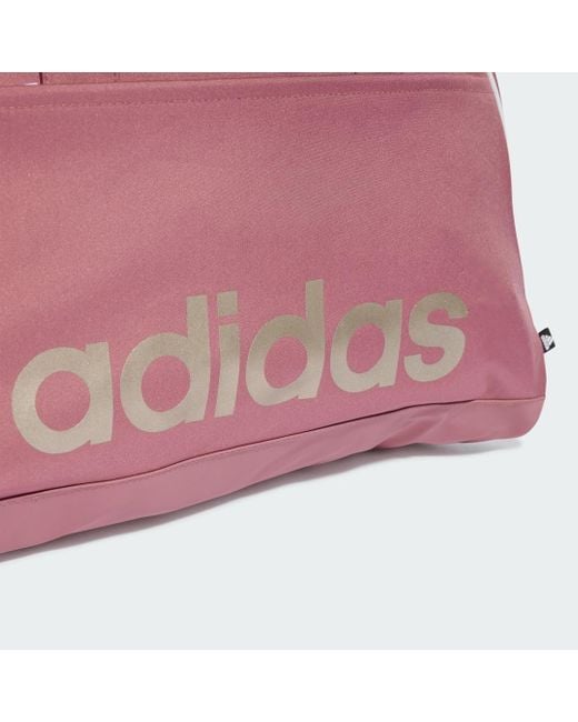 Adidas Pink Linear Essentials Bowling Bag