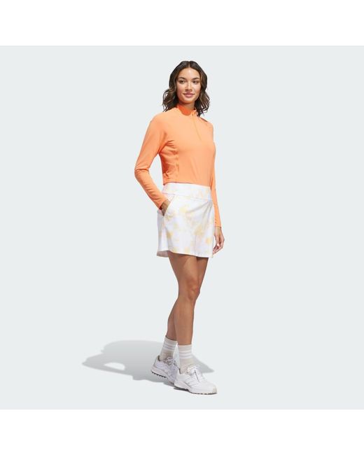Adidas White Ultimate365 Printed Knit Skort