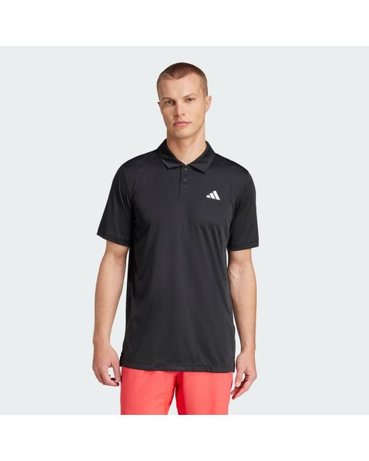 Adidas Black Club Tennis Polo Shirt for men