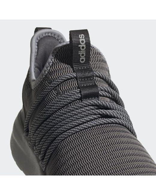 Men's Gray Lite Racer Adapt Shoes Men's Gray Lite Racer Adapt Shoes